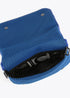 Bandolera acolchada efecto piel azul AZUL ELECTRICO